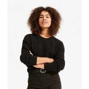 Everlane Black Crew Neck Sweater
